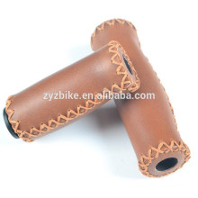 Vintage bike grips retro handlebar grips 90 / 127MM Classic bikes leather handle grip